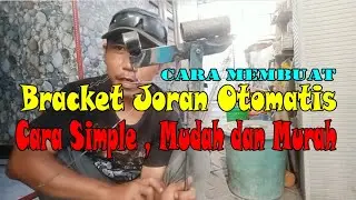 Cara Membuat Bracket Joran Otomatis Sederhana Mudah dan Murah | cagak / jagrak joran otomatis
