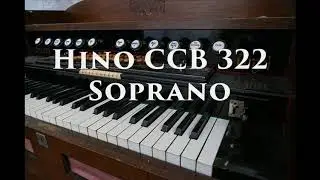 Hino 322 Soprano - Projeto 4 vozes CCB -  Vem, Rei eterno
