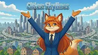 Прокачиваю свой город до максимального уровня - Мегалополис. Cities: Skylines - запись стрима.