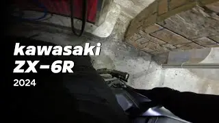 2024 Kawasaki ZX6R | POV Night Ride | SC-Project