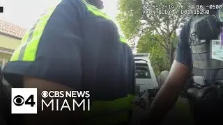 Video shows arrest of Broward County tow truck driver who hauled away car with young child inside