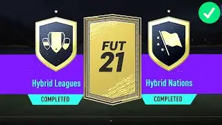 FIFA 21 HYBRID NATIONS AND HYBRID LEAGUES ADVANCED SBC - CHEAPEST SOLUTION *updated*