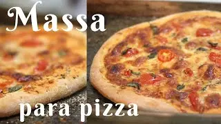 A ÚNICA MASSA DE PIZZA QUE VOCÊ PRECISA | APRENDA ESSA DELÍCIA