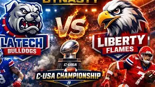 🏆 C-USA CHAMPIONSHIP REVENGE?! #17 LA TECH vs LIBERTY (CFB 26 DYNASTY) 🔥
