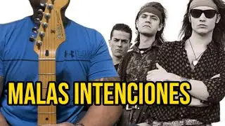cómo tocar Malas intenciones - guitarra - Héroes del Silencio - tutorial