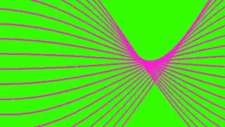 Pink Lines Wave Creation Green Screen Background  ANIMATION  FREE FOOTAGE HD