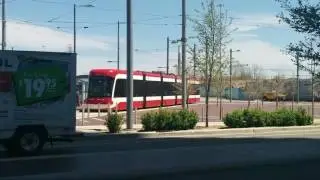 TTC Streetcar at Distillery Loop
