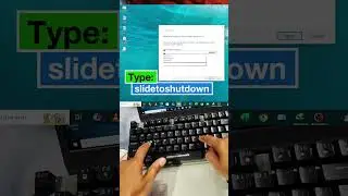 Unlock the Hidden Slide-to-Shutdown Feature in Windows &ndash; A Must-Know Trick! #WindowsTricks #tip