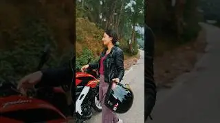Riding NS200😍| girl rider #youtubeshorts #viralshorts #viral #ns200
