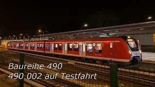 Baureihe 490 mit Makro! | Testfahrten #002
