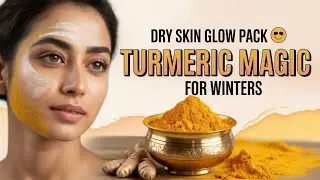 Turmeric face mask for tan removal/ dry skin face pack/ face pack for glowing skin homemade