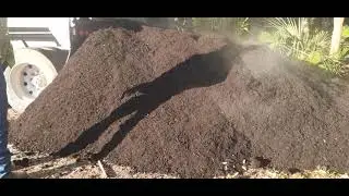 18 cubic yards of compost delivered!