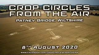 Giant Crop Circle | 8th August 2020 | Patney, Beechingstoke, Wiltshire | Crop Circles From The Air