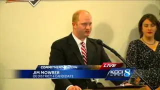 Jim Mowrer concedes in hometown