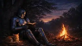 Reading by Firelight at Dusk ⚔️🔥 Medieval Lo-Fi for Focus, Study & Rest