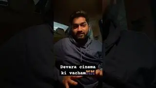 Devara Premier Show | Hangama mamulga ledhu #devara #ntr #premiershow