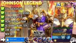 Script mobile legend johnson legend 