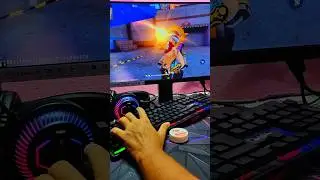 Fire Gaming Keyboard | ⌨️🖱️📱Mix Pro Geek Gamer #freefire#mixpro#geekgamer#keyboardmouse