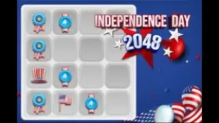 Play 2048 Independence!