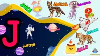 Letter J  | Fun Words Starting With Letter J | Letter J For Toddlers | Letter J For Preschoolers