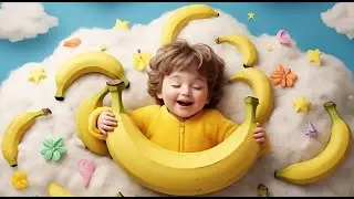 Banana Dance Lullaby | Fun & Catchy Song for Kids | Easy Dance Moves!