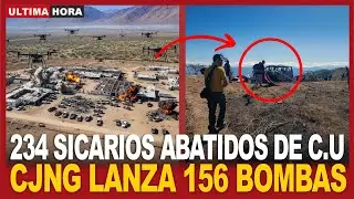 CJNG lanza 156 BOMBAS con drones: 234 operadores C&aacute;rteles Unidos ELIMINADOS en Michoac&aacute;n