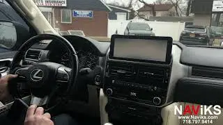 2022 - 2023 Lexus GX HDMI Video Interface Add Front Cam, Smartphone Mirroring, Trailer Cam