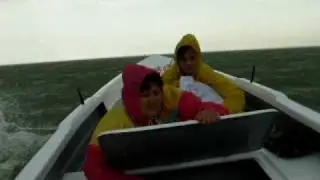 Storm on lake Razim - Delta of Danube