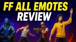 FF ALL EMOTES REVIEW 😱~| jo ff Nehi khelta hai wo Dekho...▶️ 