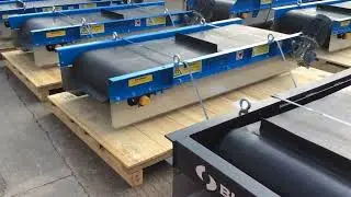 A batch of Bunting Permanent Overband Magnets destined for Mobile Shredders and Crushers