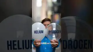 Why we use helium in balloons? #science #chemistry #periodictable #gas #facts #experiment #safety