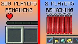 Minecraft UHC but every time a player is ELIMINATED, a HEART is PERMANENTLY ADDED...
