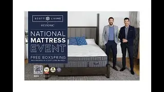 Restonic National Mattress Sale