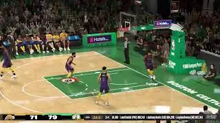 BOS Celtics vs LA Lakers /#JBLS10 #NBA2K Gm40
