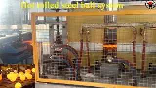 Skew Rolling Steel Ball Production Line #steelball #rollingfurnace #inductionheater