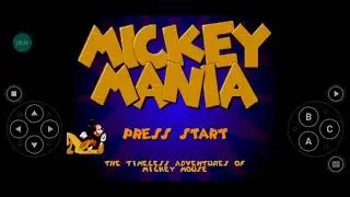 Mickey Mania The Timeless Adventures of Mickey Mouse Intro Sega Genesis