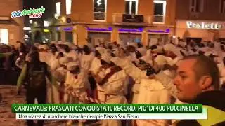 Carnevale di Frascati The Guinness World Records 2020, Italy PULCINELLA