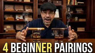 Jameson + Connecticut Shade to Buffalo Trace + Maduro: 4 Beginner Pairings