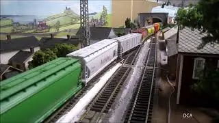 Trains on Tuesday 1st. December 2020 Highland Valley Railway Update.