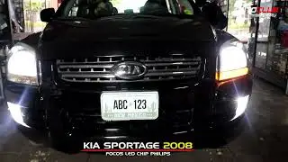 Kia Sportage 2008 - Focos LED chip Philips
