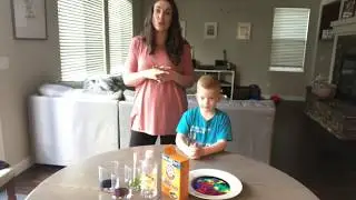 Baking Soda Painting with Green Kid Crafts