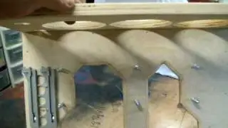 Wallhanger Techstation by CyberDruid: Demo without hardware installed