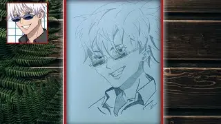 Perfect Gojo Drawing ✅ ✅// Anime Gojo Drawing Step By Step // Gojo Drawing 