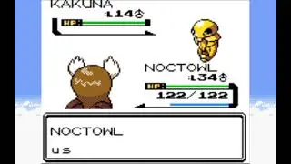 Pokemon Gold Version - Azalea Town Gym Battle VS. Gym Leader Bugsy