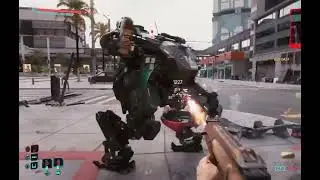 Cyberpunk2077 Path Tracing Action