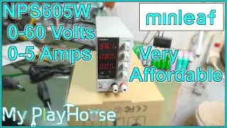 Доступный блок питания Minleaf NPS605W ​​DC 0-60 В 0-5 А - 1039