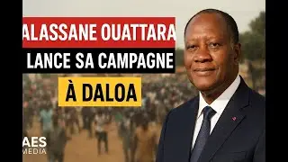 2025 Presidential Election in Ivory Coast: Alassane Ouattara launches his campaign in Daloa