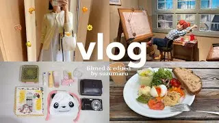 【vlog】30代日常🌼｜ジブリ立体造型物展へ🌳｜バッグの中身👜