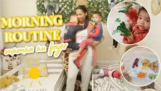☀️MORNING ROUTINE 3 ENFANTS + ACTIVITÉS & REPAS BÉBÉ 2ANS ✨