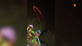 شاهد كفاءة المنضومة الدفاعية في السفارة الامريكية في بغداد